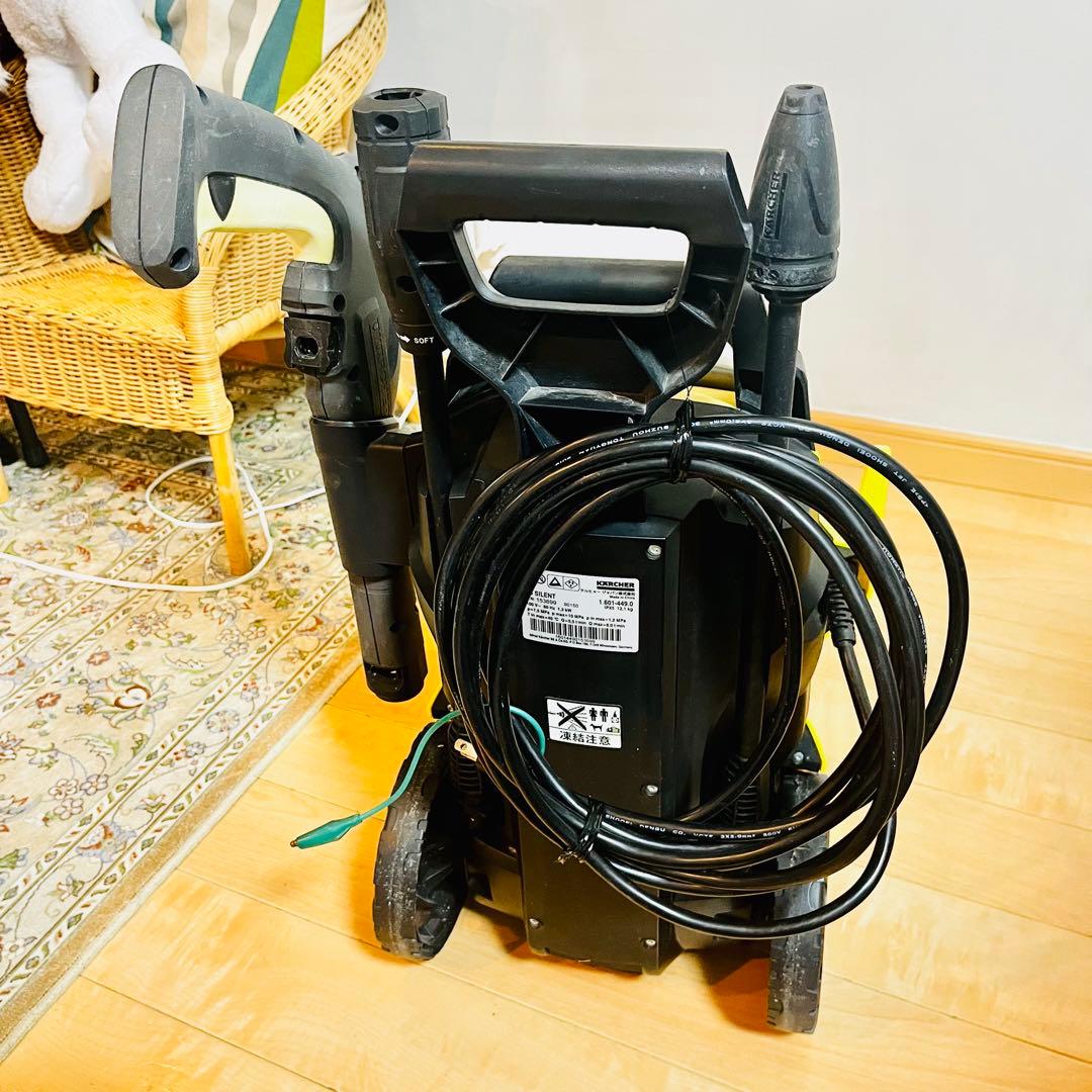 KARCHER K3 Silent ベランダ 高圧洗浄機 西日本専用 付属品多数