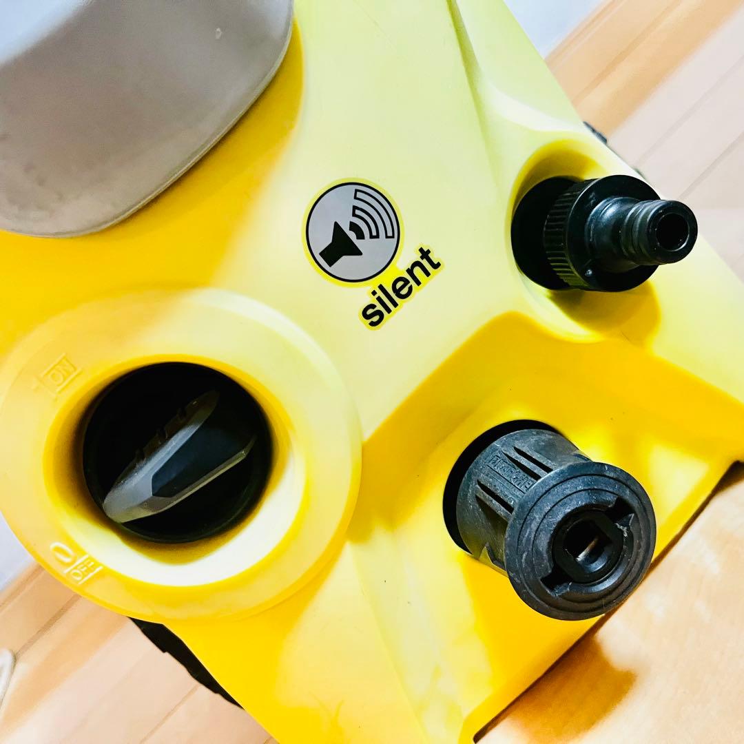 KARCHER K3 Silent ベランダ 高圧洗浄機 西日本専用 付属品多数