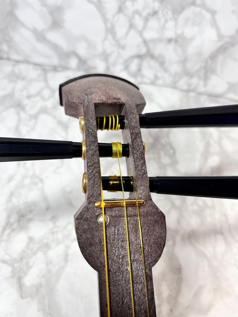 ZEN-ON ゼンオン 全音 三味線 樹脂製 人工皮 収納袋付き　三島屋楽器店
