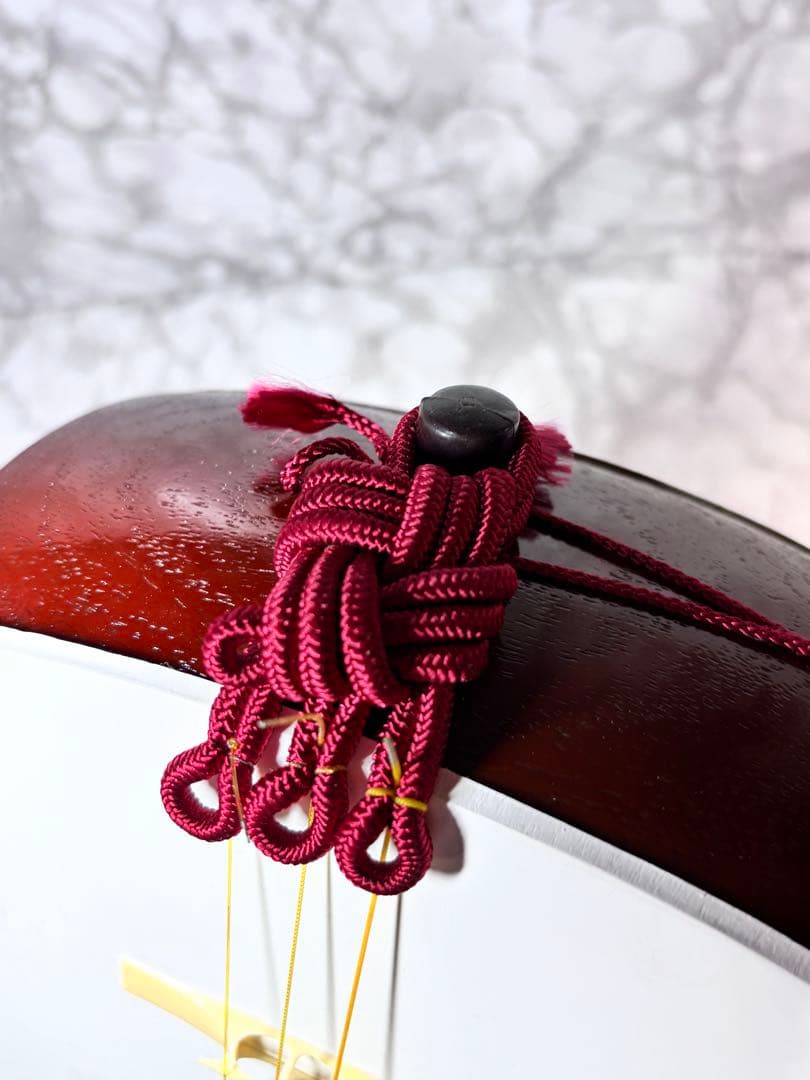 ZEN-ON ゼンオン 全音 三味線 樹脂製 人工皮 収納袋付き　三島屋楽器店