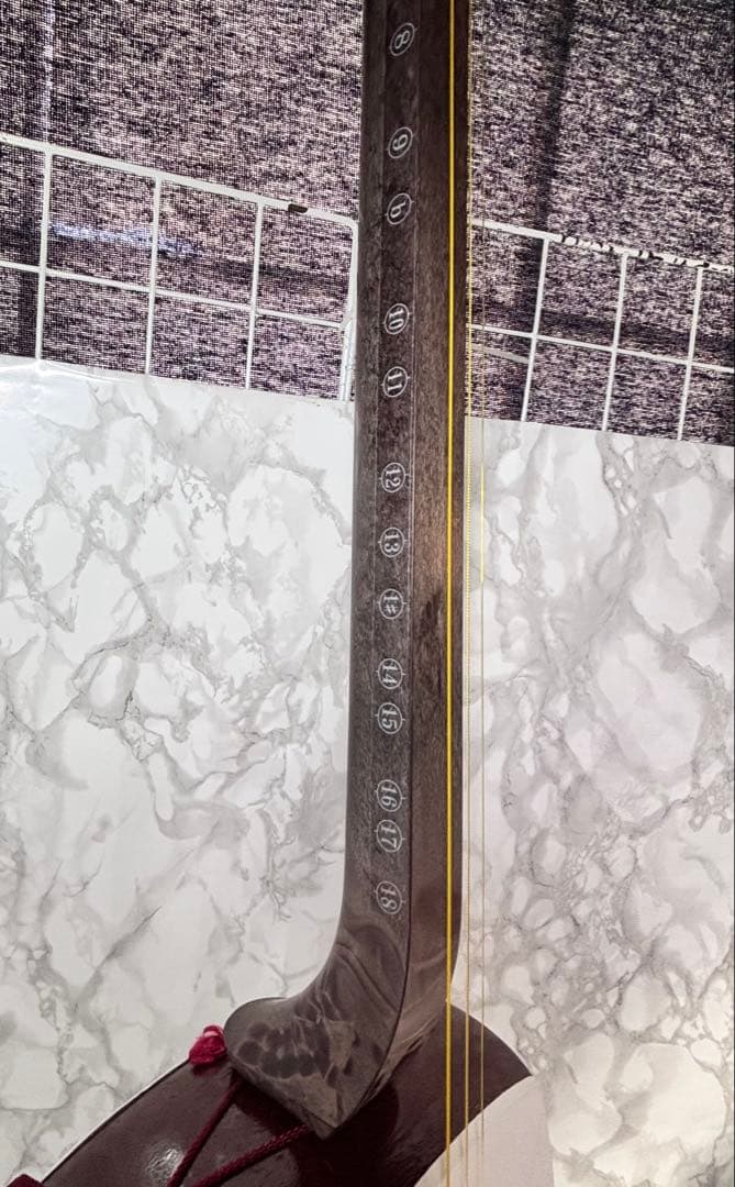 ZEN-ON ゼンオン 全音 三味線 樹脂製 人工皮 収納袋付き　三島屋楽器店