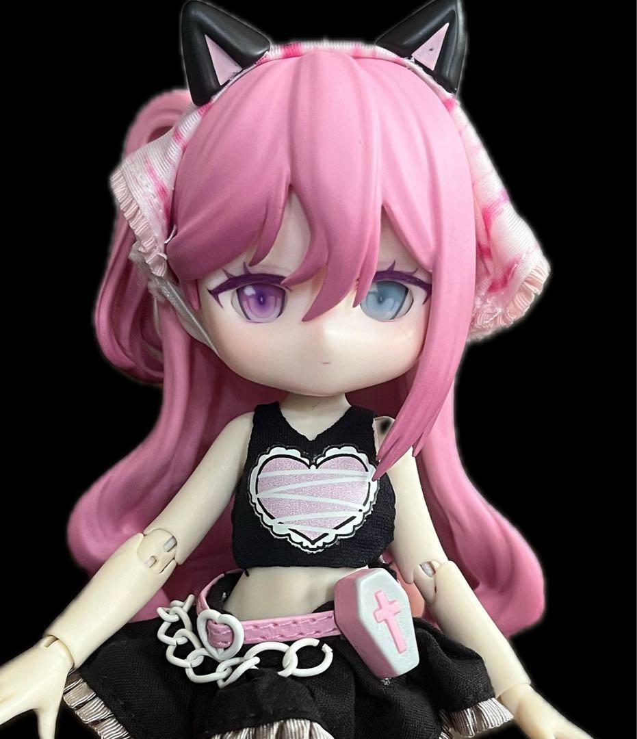 ねんどろいどどーる　かすたむフェイス(cream)+おまけアイ2種類