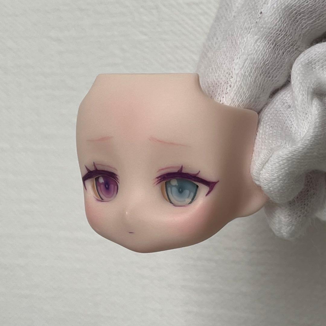 ねんどろいどどーる　かすたむフェイス(cream)+おまけアイ2種類