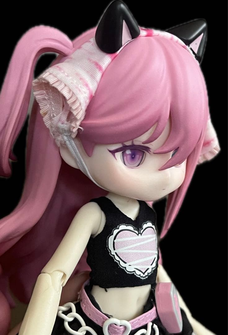 ねんどろいどどーる　かすたむフェイス(cream)+おまけアイ2種類