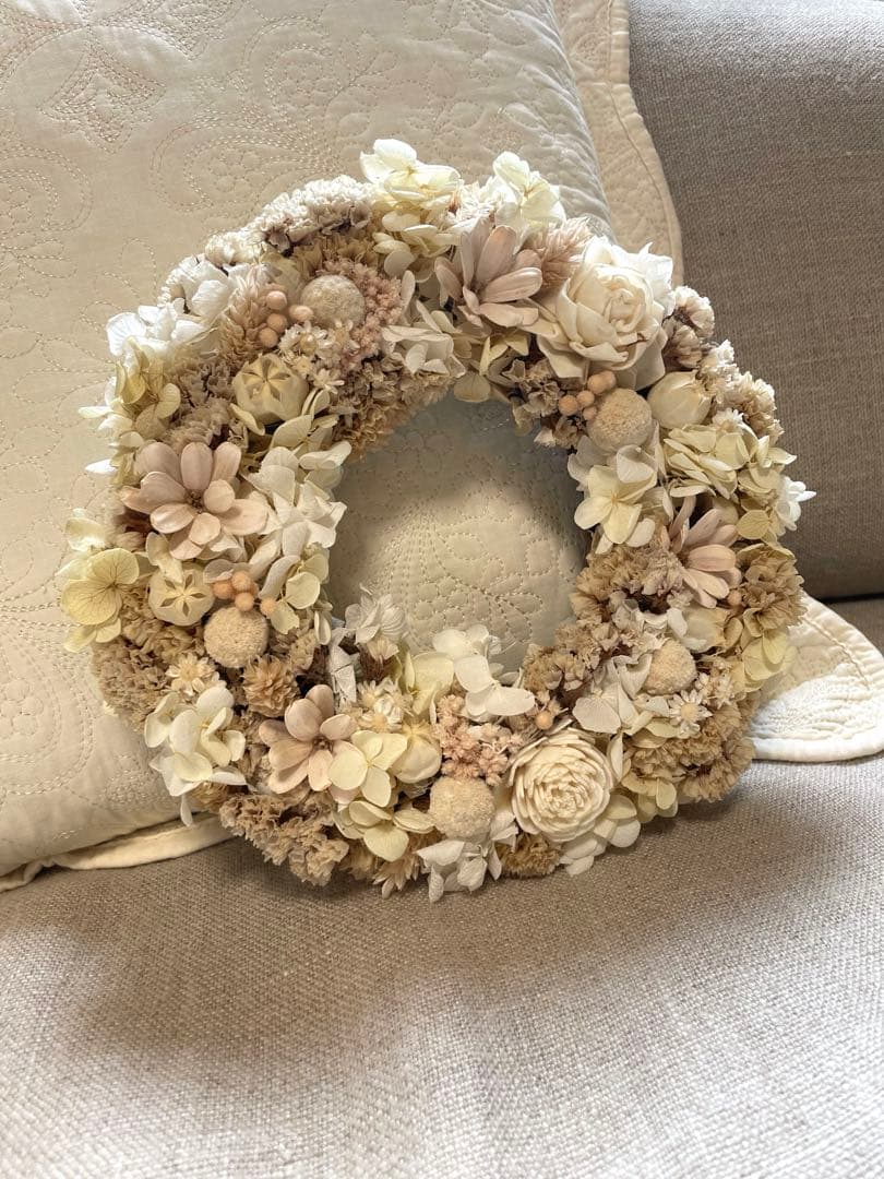 プリザーブドフラワー　リース　造花　Sofleurire