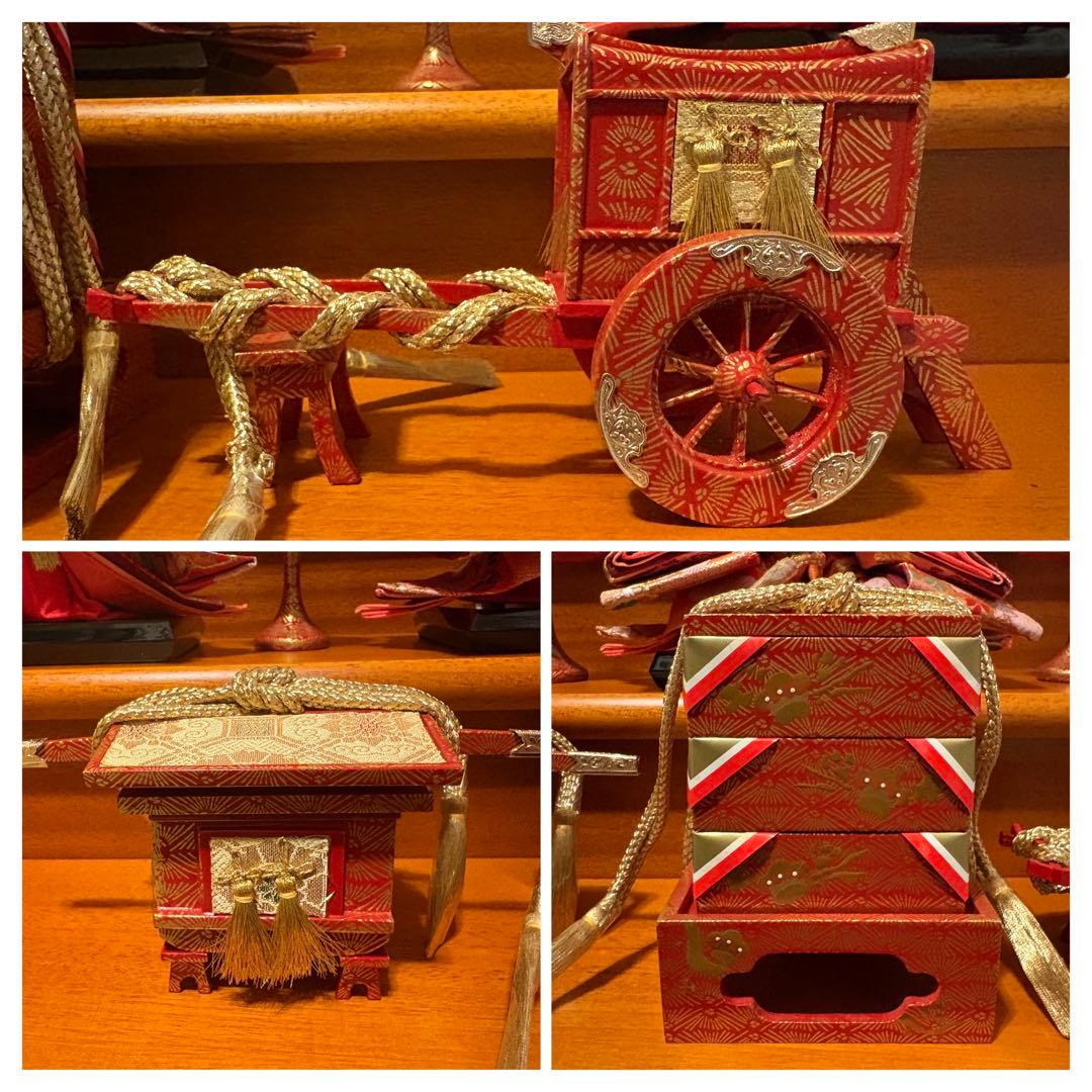 mira 雛人形 吉徳 三段飾り