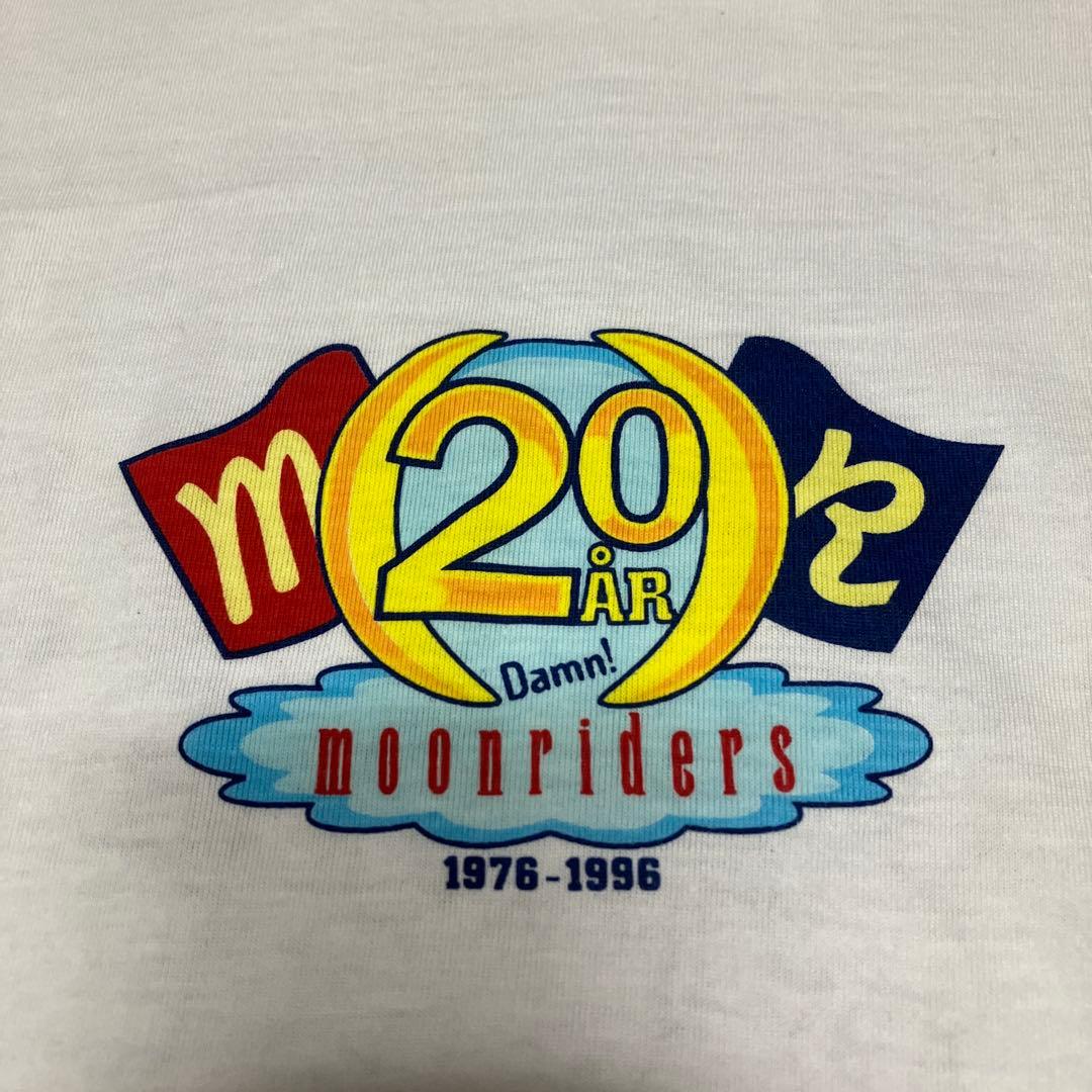 MOONRIDERS ムーンライダーズ 20周年ツアー Tシャツ Ｌサイズ