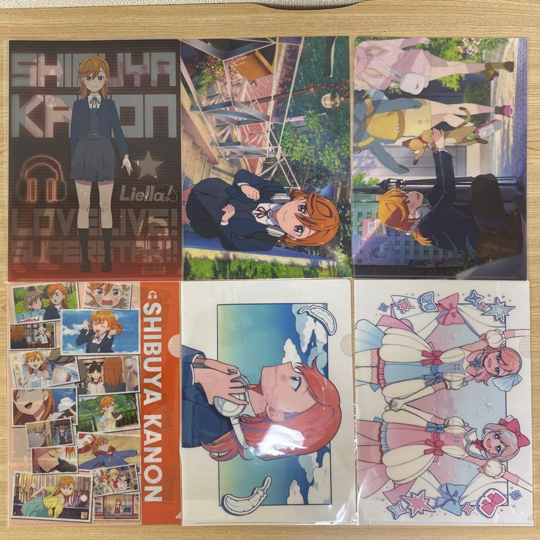 ラブライブ クリアファイル セット