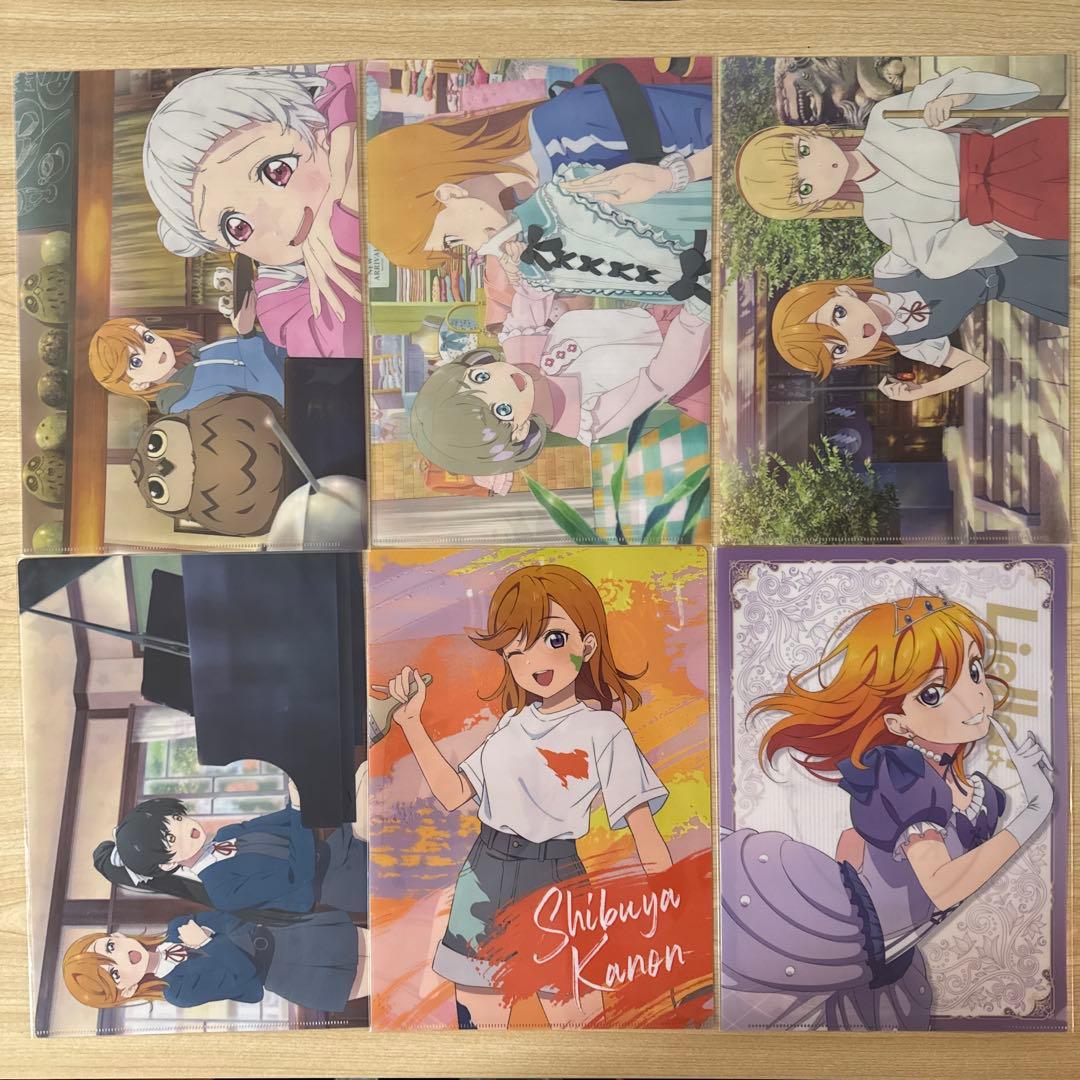 ラブライブ クリアファイル セット