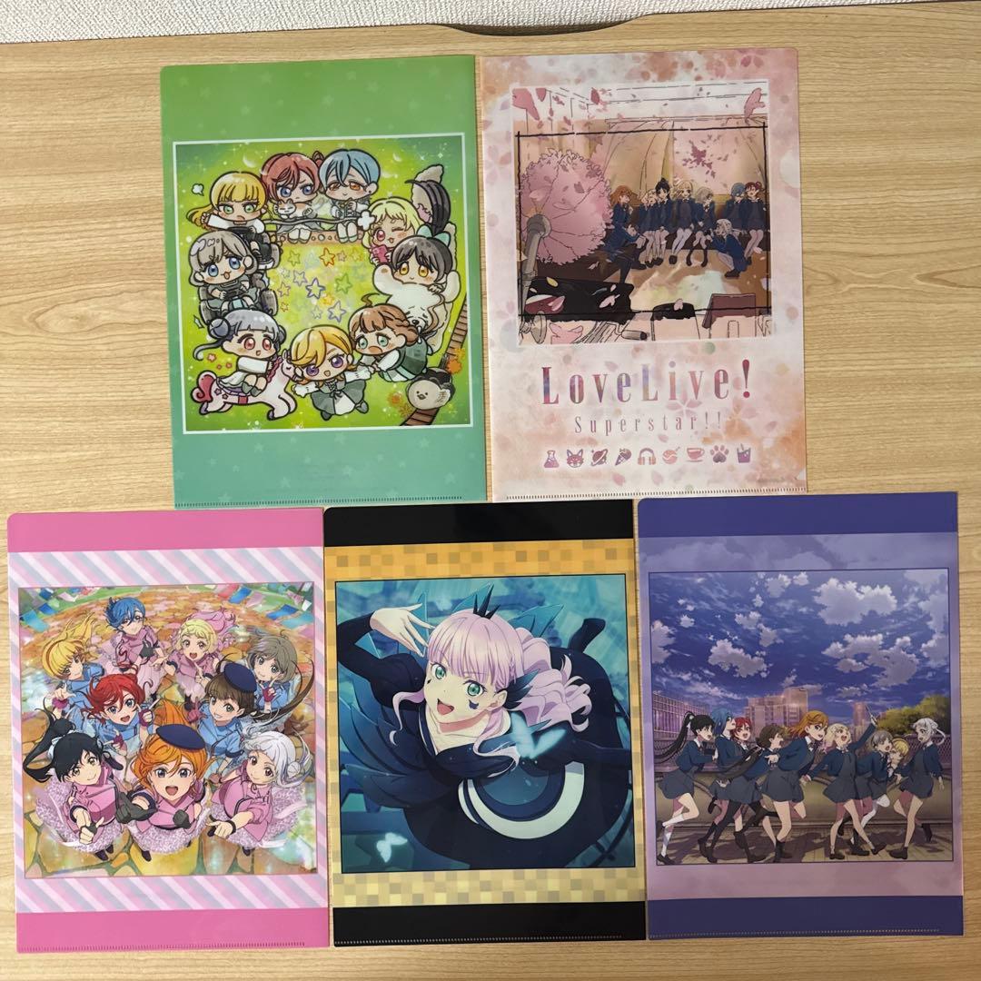 ラブライブ クリアファイル セット