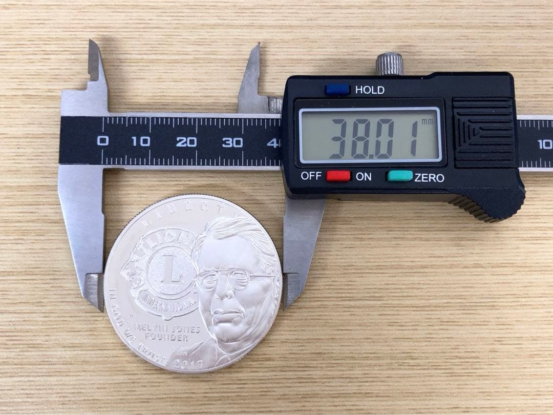 2017 Lions Clubs 100周年銀貨 記念プルーフ銀貨