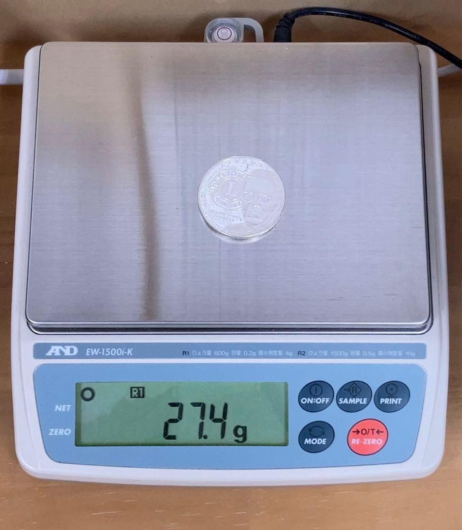 2017 Lions Clubs 100周年銀貨 記念プルーフ銀貨