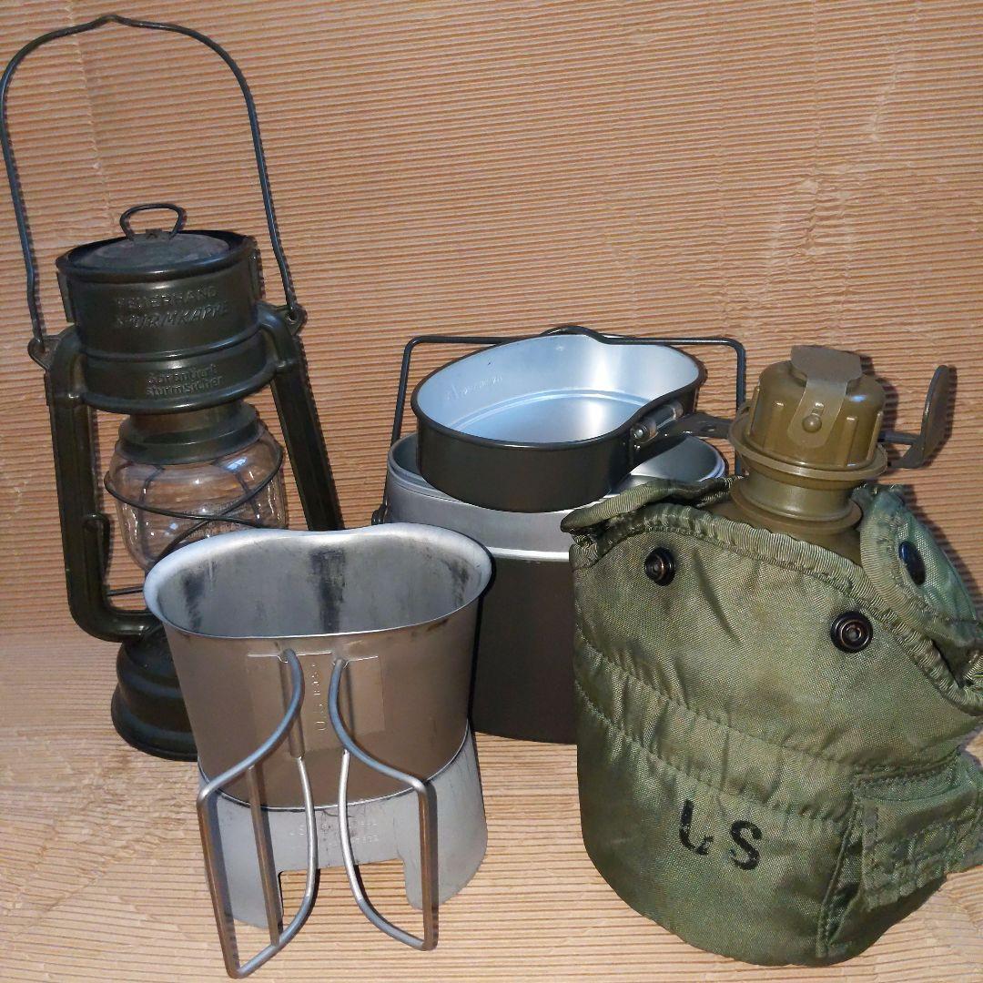 ALICE装備 キャンティーン/カバー/カップ/ヒーティングスタンド実物放出良品