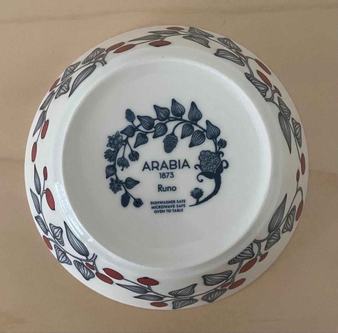 北欧食器scope ARABIA ルノフロストベリー　ボウル17cm 美品