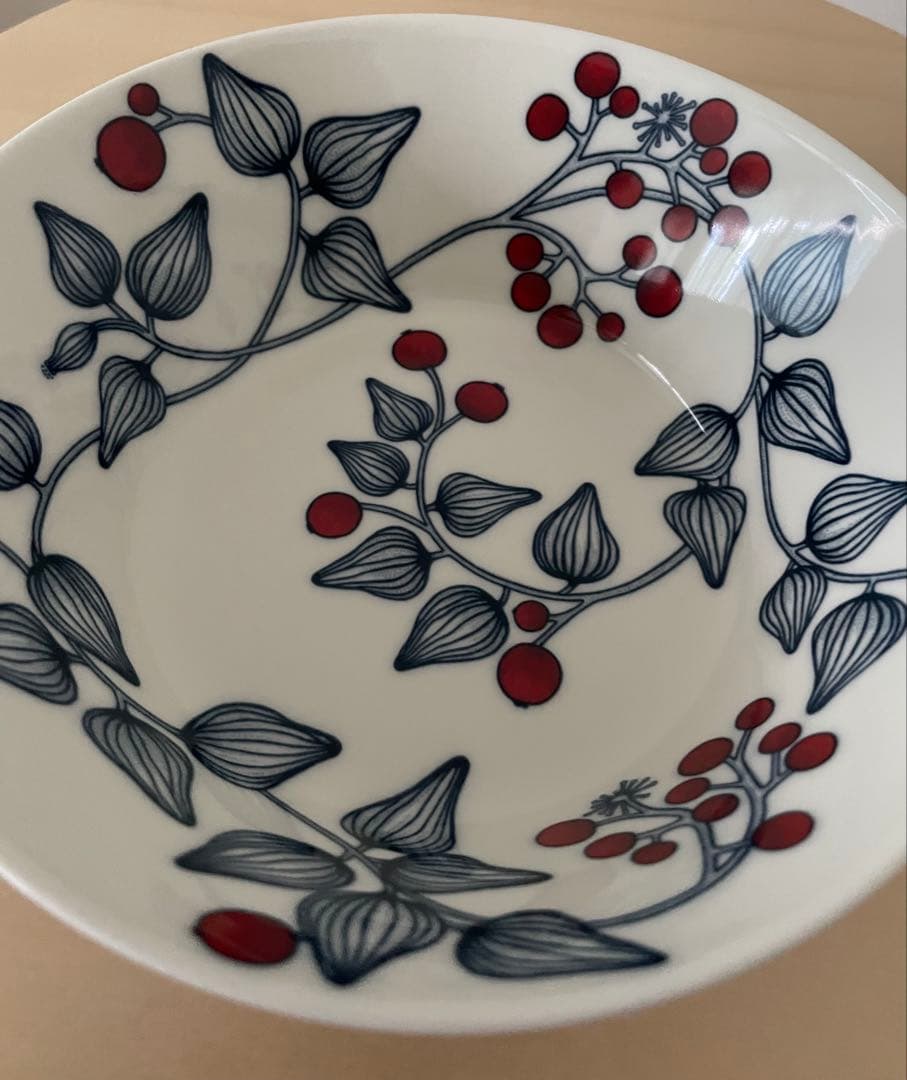 北欧食器scope ARABIA ルノフロストベリー　ボウル17cm 美品