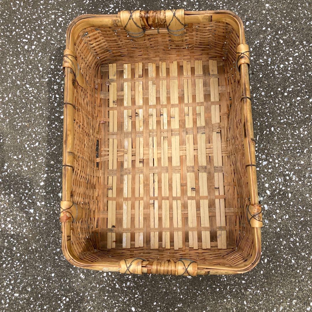 竹の角籠　大