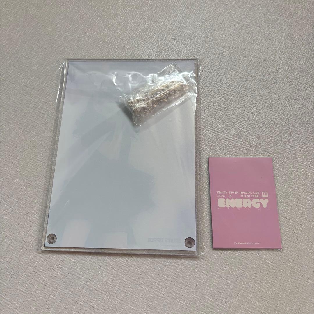 FRUITS ZIPPER 松本かれん アクリルパネル　トレカ　チェキ　写真集