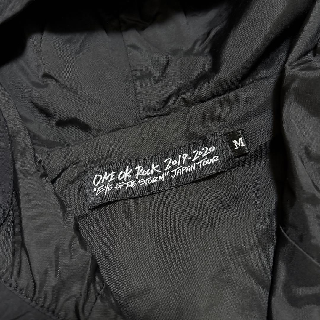 ONE OK ROCK アノラックジャケット Mサイズ　黒 ナイロン ジャケット