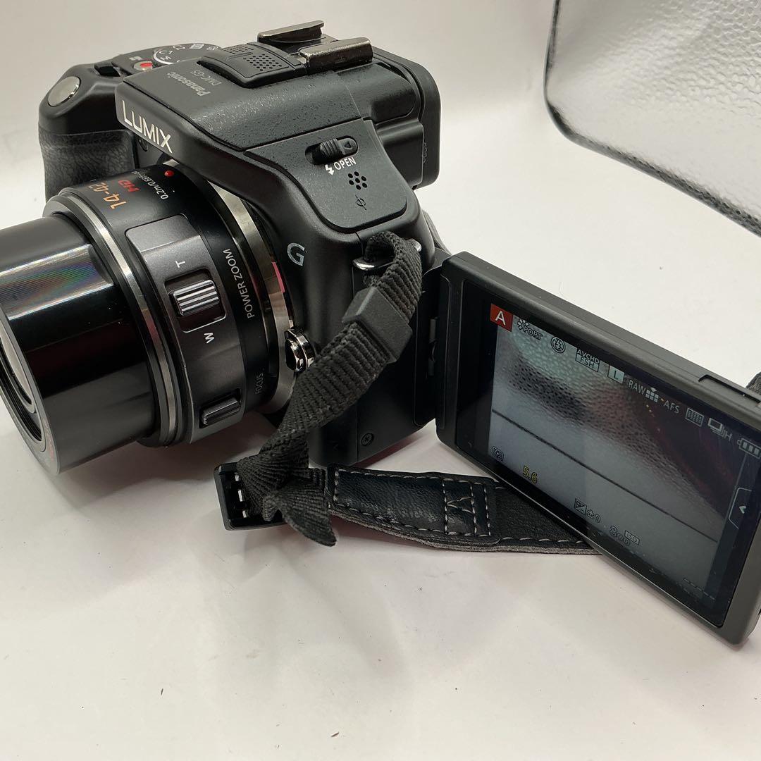 Panasonic LUMIX DMC-G5 バッテリー、バッグ付　動作確認済み