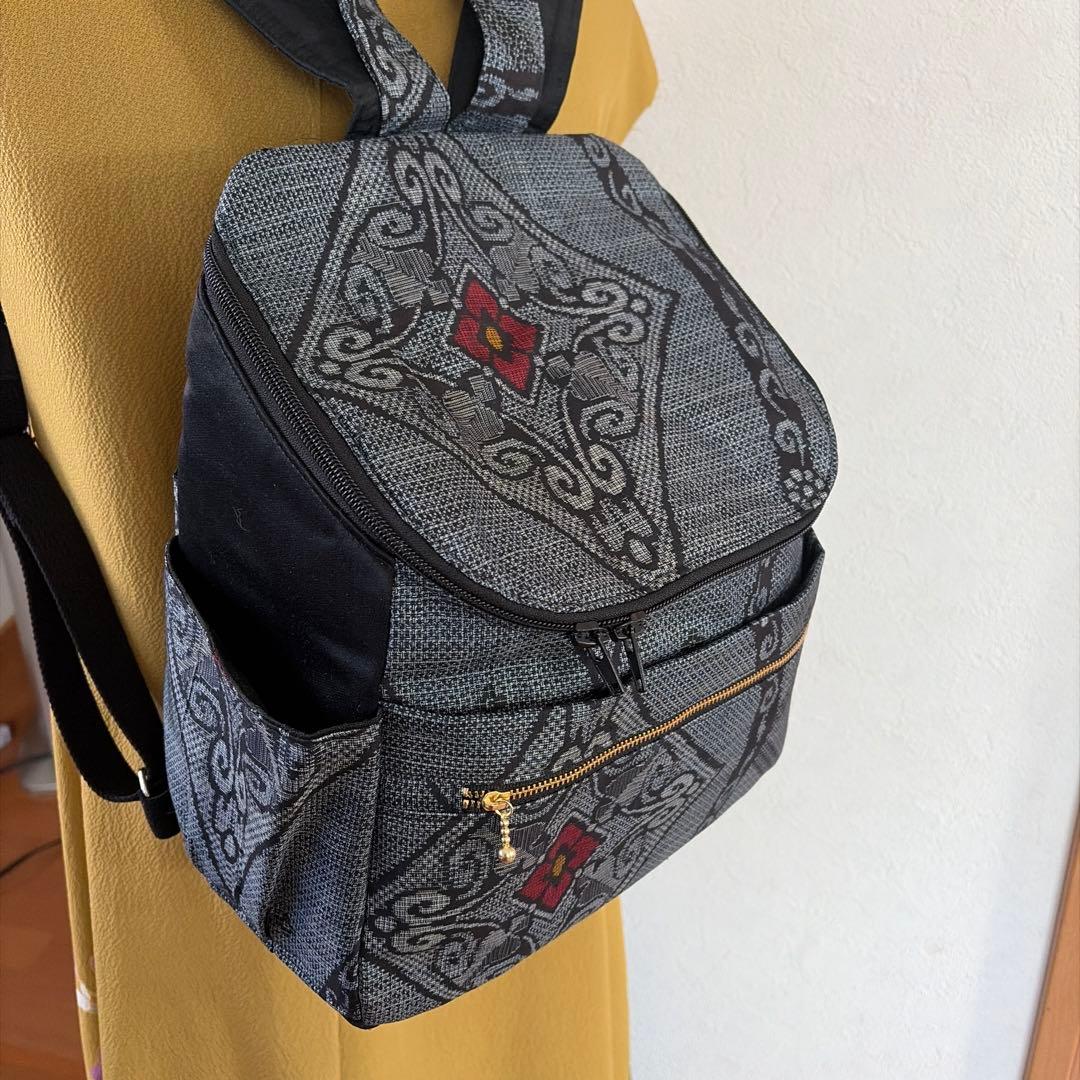 帯リメイクリュック 3-68