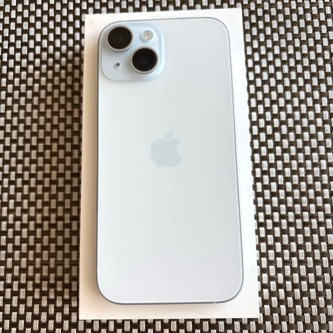 iPhone15 256GB ブルー 箱付き