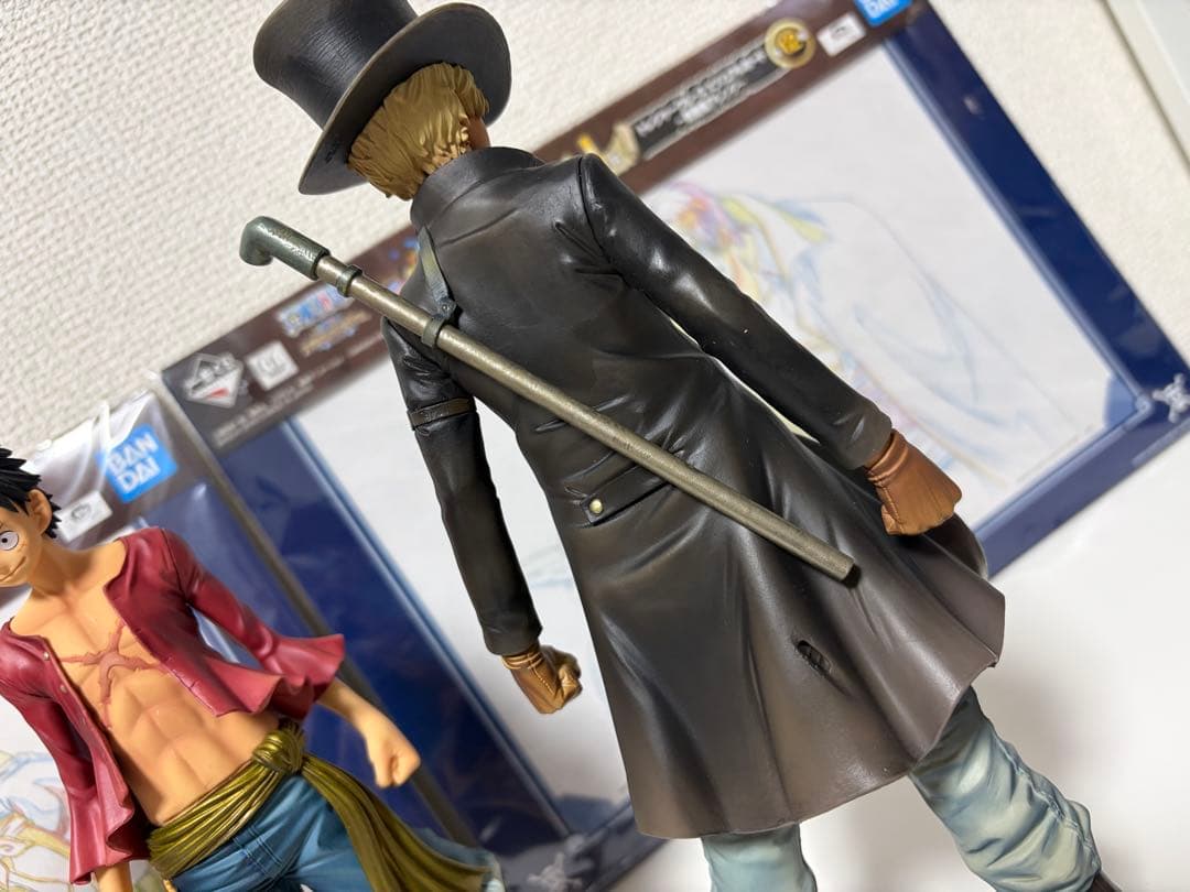 ワンピース フィギュアセット ルフィ　サボ　エース　ロジャー　WCF
