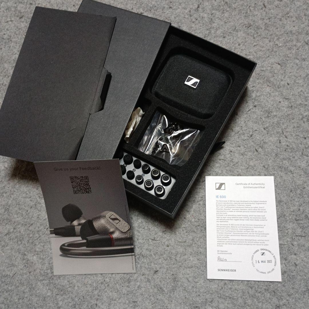 インイヤーイヤホン IE 600 ブランド：SENNHEISER