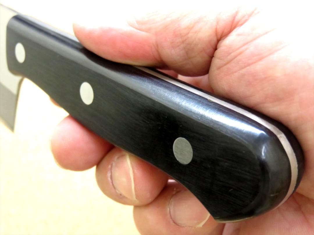 関の刃物 スジ三徳包丁 170mm クロムモリブデン鋼 魚 肉切 両刃 万能包丁