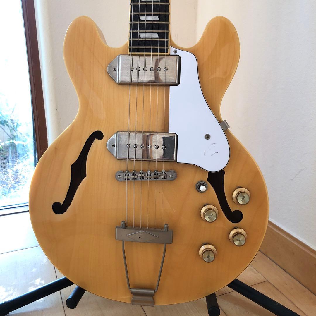 Epiphone Casino Coupe NA 初期型　エピフォン　ナチュラル