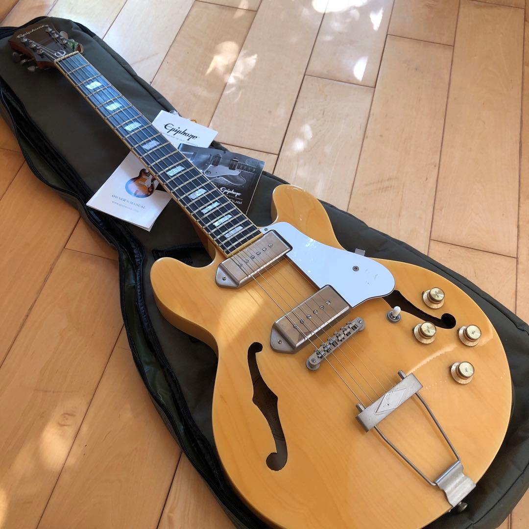 Epiphone Casino Coupe NA 初期型　エピフォン　ナチュラル