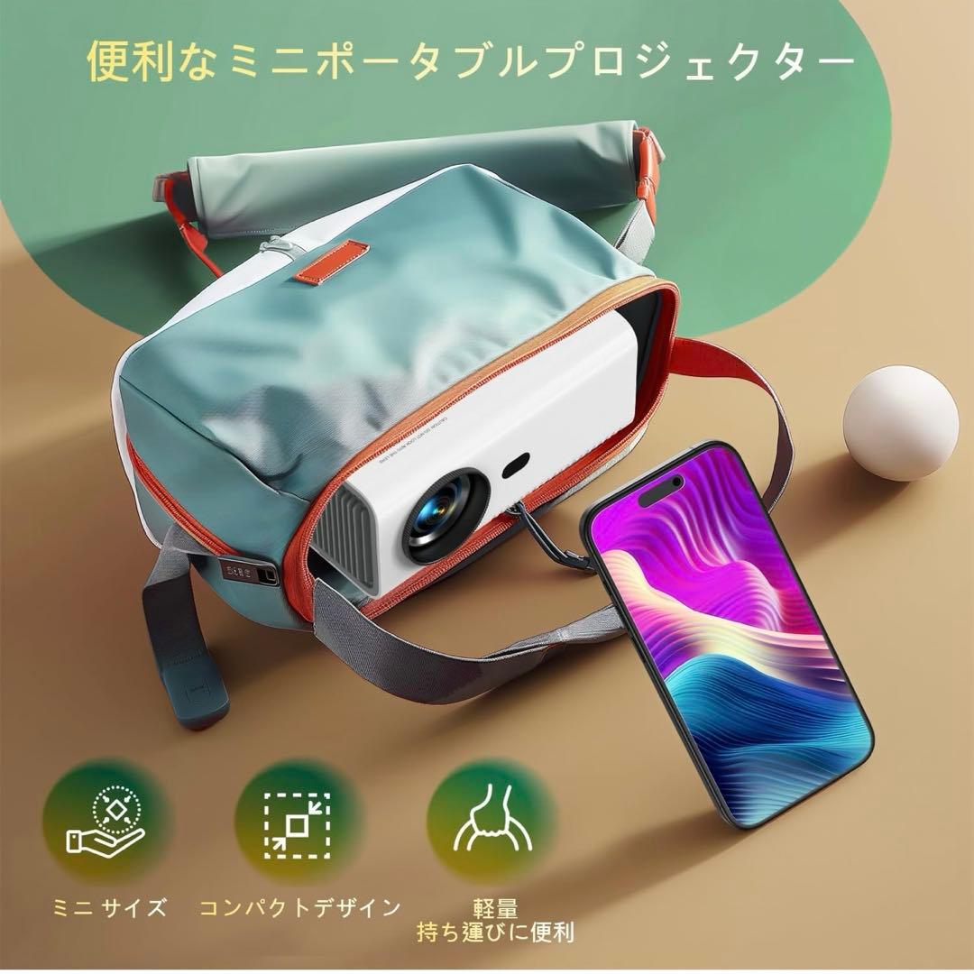 プロジェクター 15000LM高輝度革新版電動フォーカス＆電動台形補正