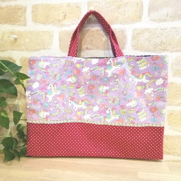 ハンドメイド　レッスンバッグ4点セット