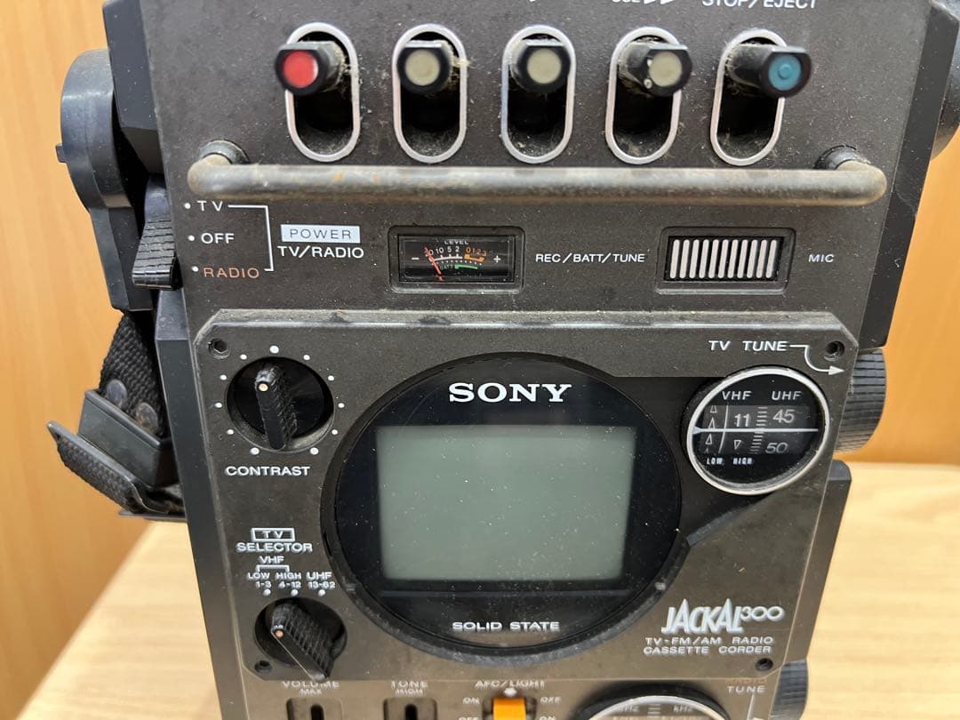 SONY JACKPOD ラジオ・カセット・テレビ機能搭載