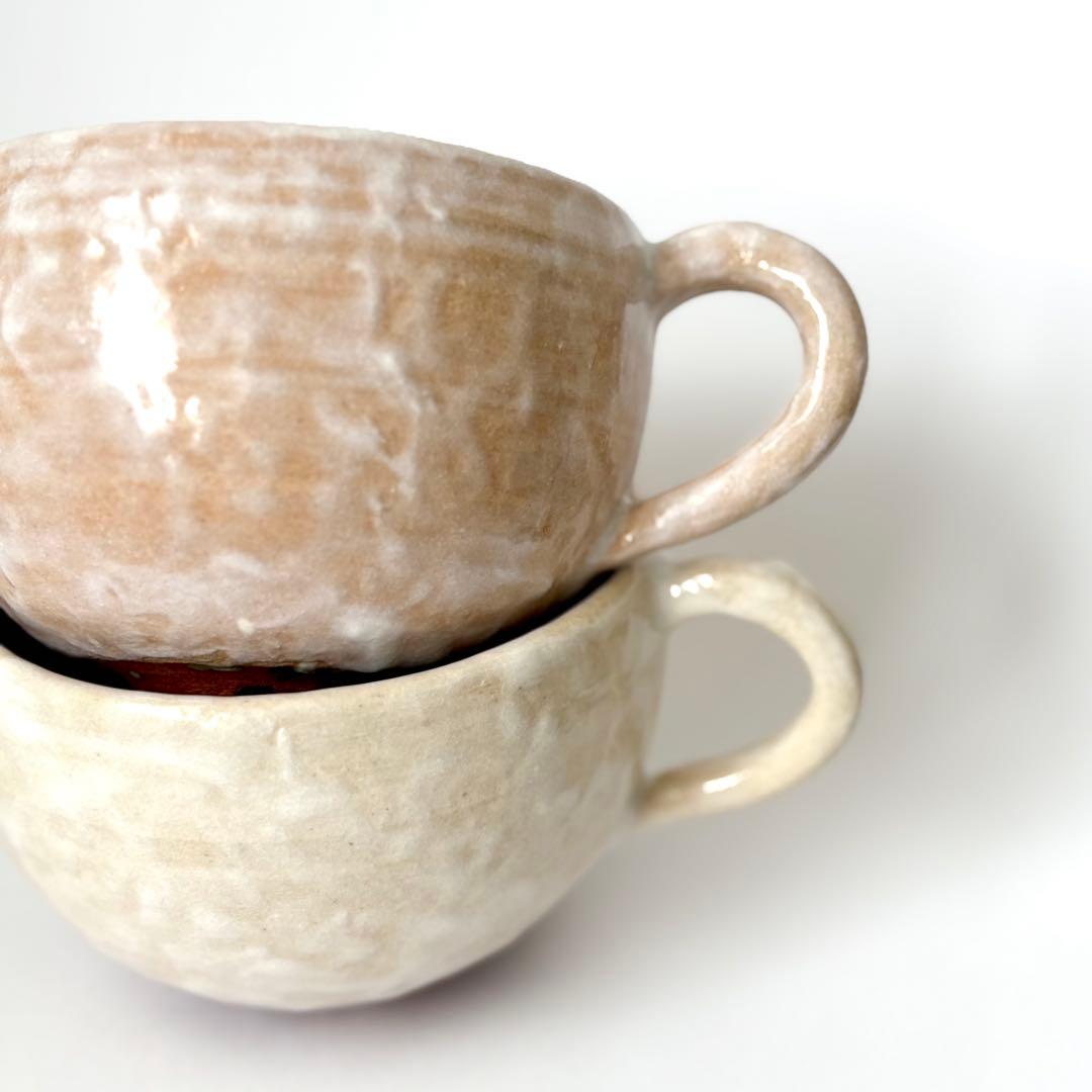 桜色のスープカップＤ⑩　2個セット　作家もの