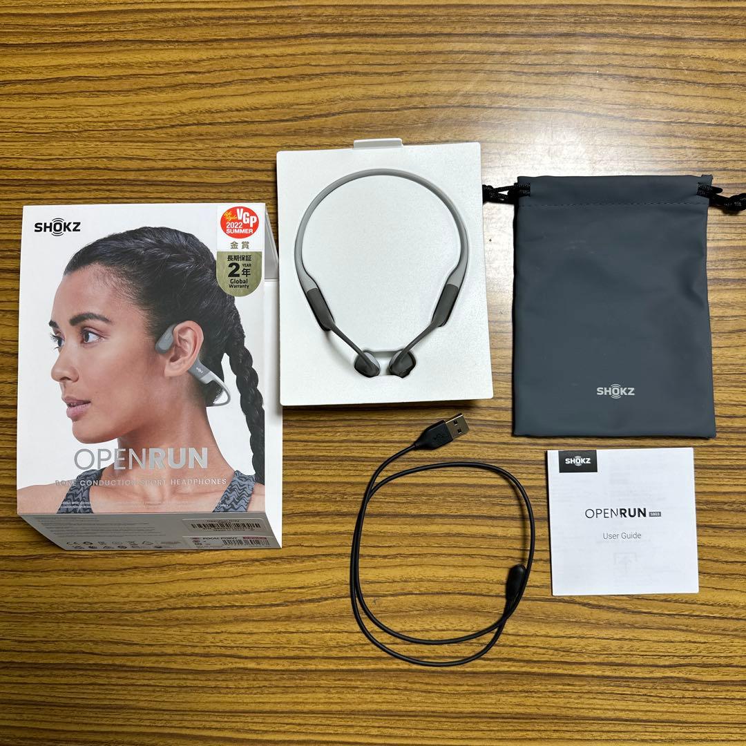 ^*^様 SHOKZ OPENRUN 骨伝導イヤフォン
