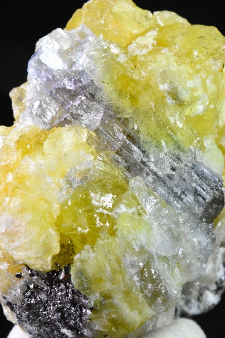 タンザニア メレラニヒルズ産 イエロープレナイト＆タンザナイト