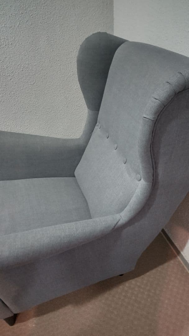 【直接引取or着払い】IKEA STRANDMON ウイングチェア＋オットマン