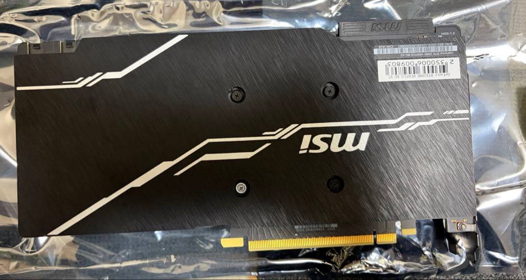 グラフィックボード・グラボ・ビデオカード MSI GeForce RTX2080 8GB VENTUS V2