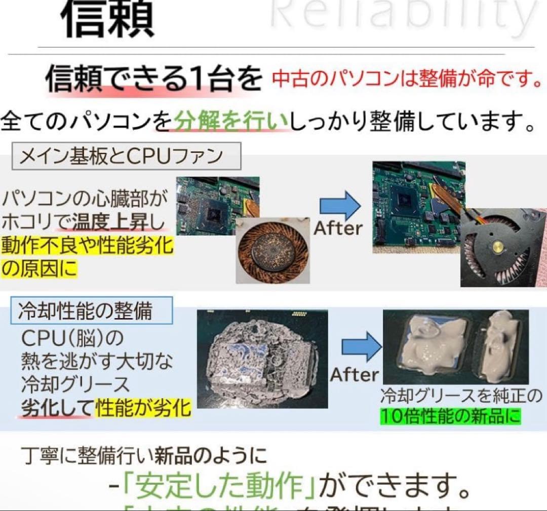 【爆速＆熱問題対策整備】VAIO Pro PG オフィス付きノートPCWin11