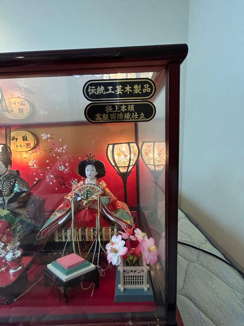 吉徳工房 雛人形 (オルゴール付き)