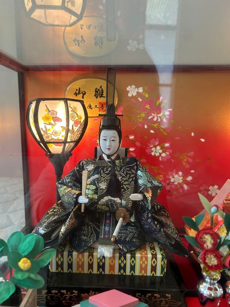 吉徳工房 雛人形 (オルゴール付き)