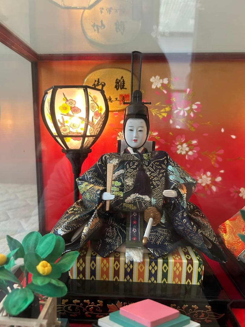 吉徳工房 雛人形 (オルゴール付き)