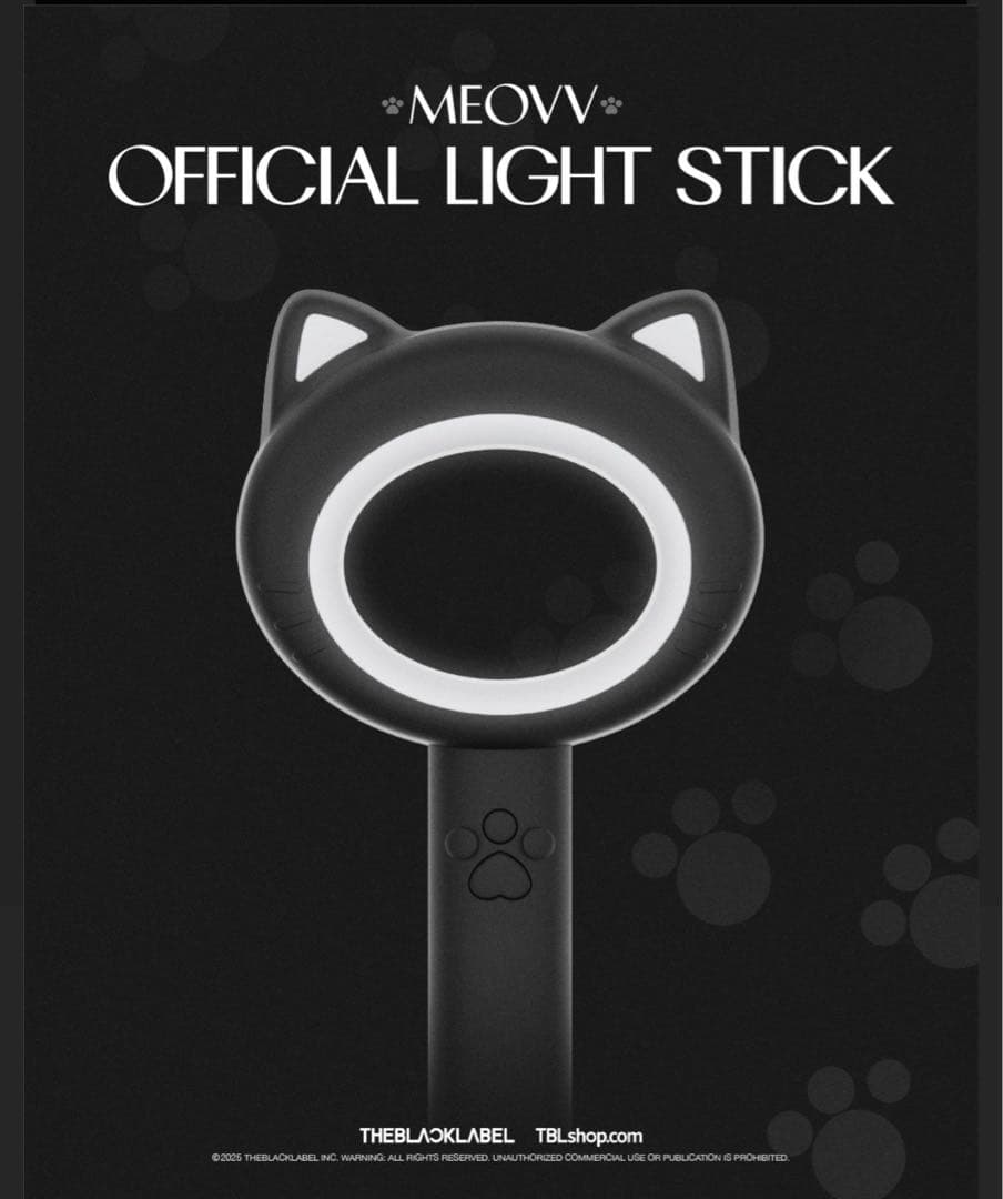 MEOVV ペンライト OFFICIAL LIGHT STICK トレカなし