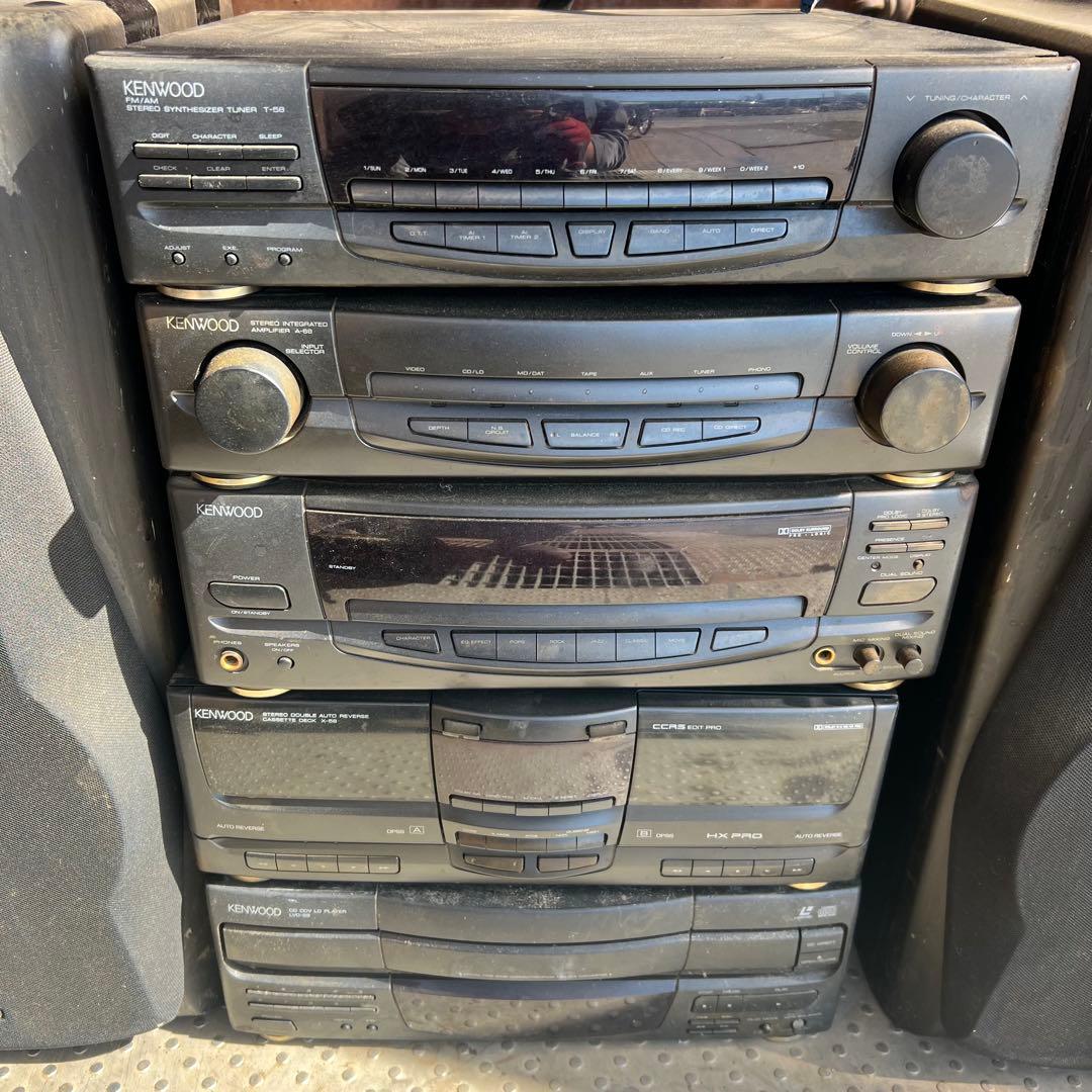 ラジオ・コンポ KENWOOD LVD-68 / T-58 / X-58 / A-68