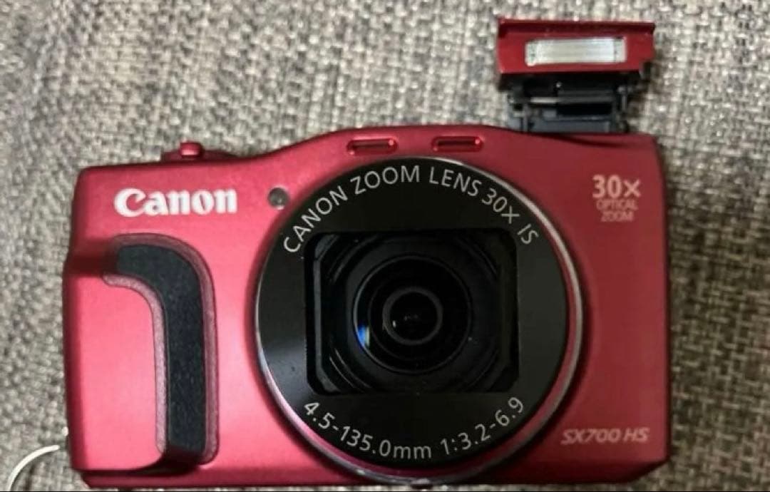 【美品】Canon PowerShot SX700 HS レッド　赤