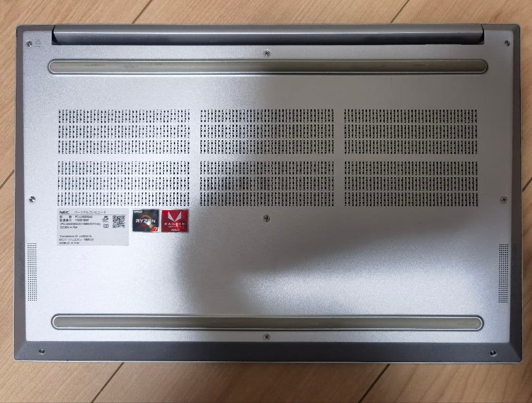 その他ノートPC本体 NEC PC-LV650RAS Ryzen7 3750H DDR4 8GB
