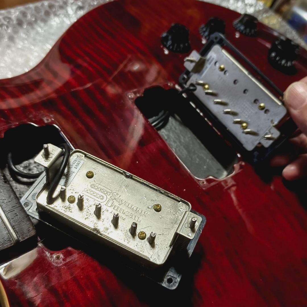 hamer xt ヘイマー　ダンカンsh-1n＆sh-4 改造ギター