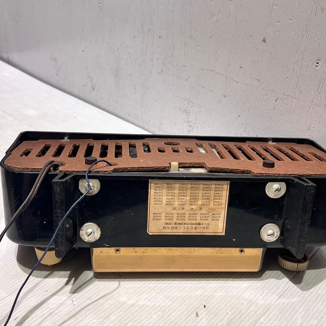 真空管ラジオ　シャープラジオ　 5M-108型　年代物　可動品　昭和レトロ