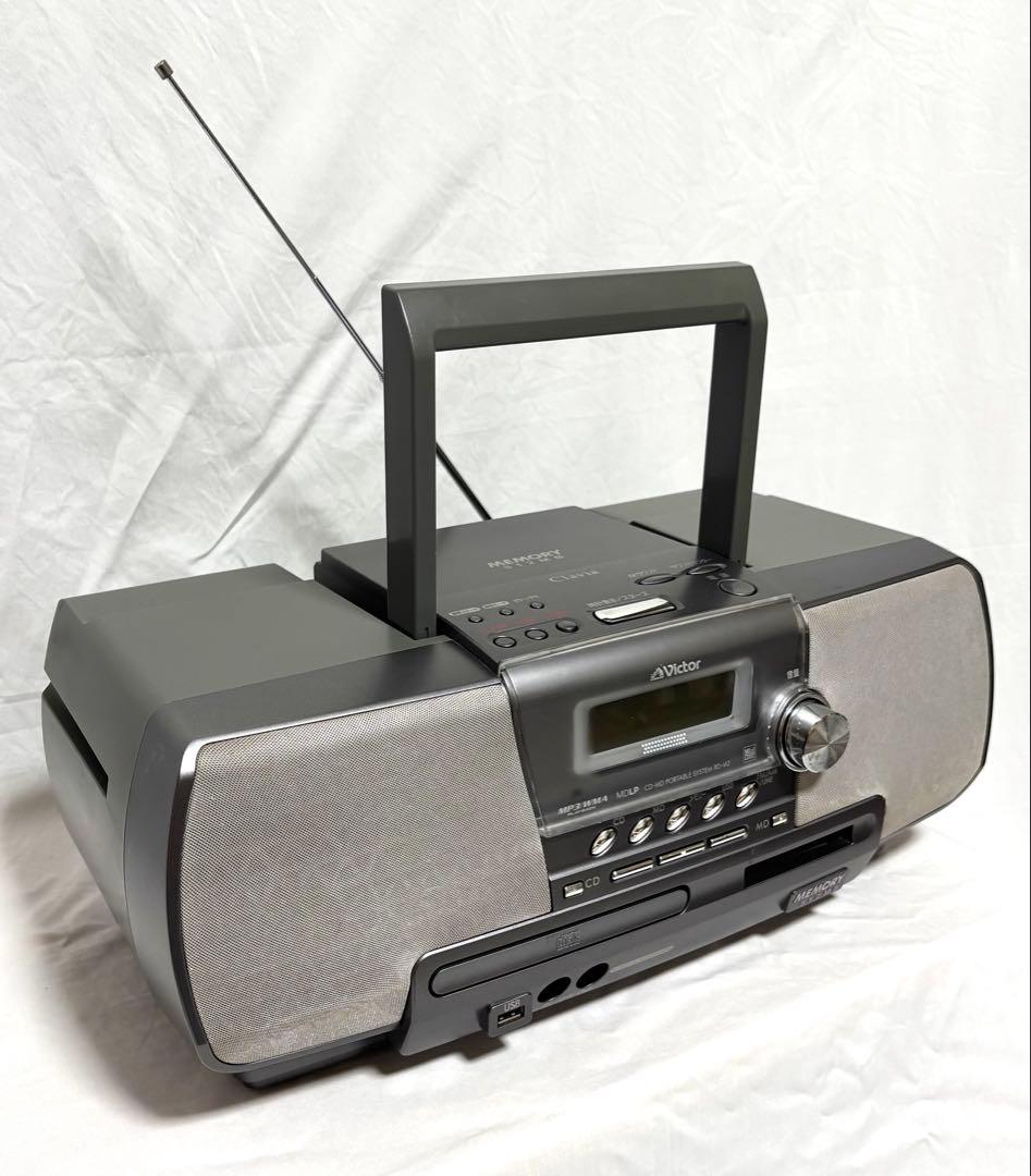 Victor CD/MDポータブルシステム RD-M2 2010年製