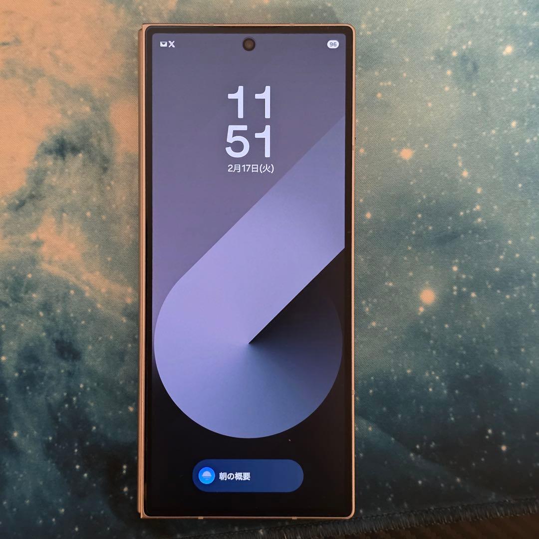 Galaxy Z Fold6 韓国版 シルバーシャドウ